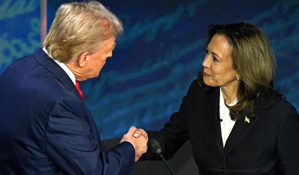 Donald Trump y Kamala Harris se disputan el voto latino