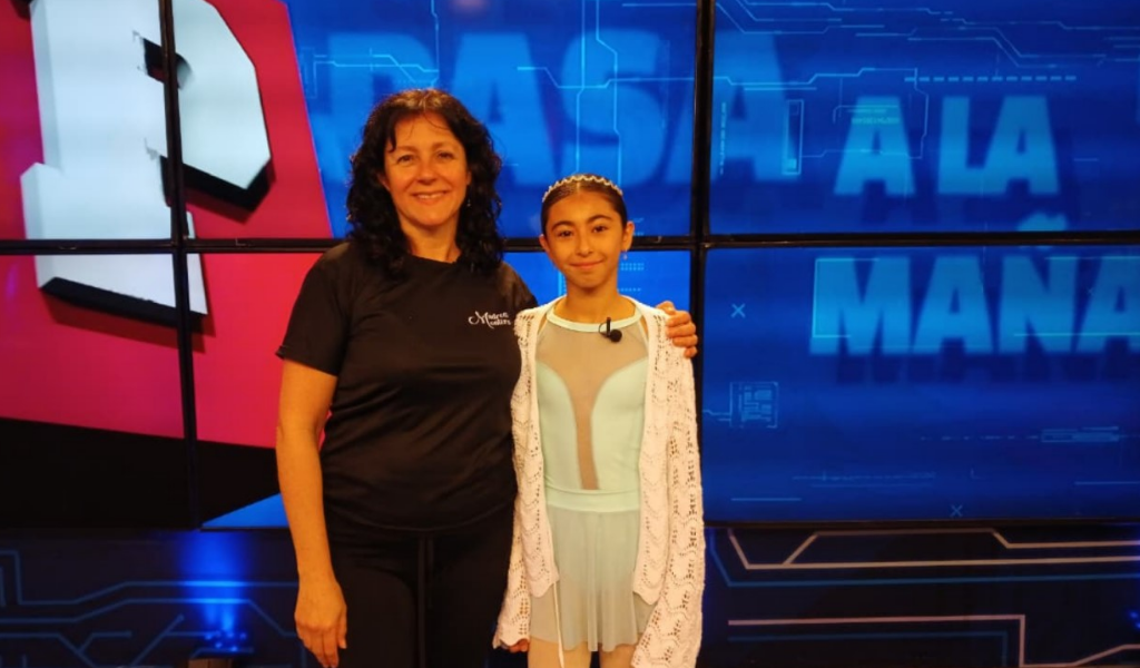 TIENE 11 AÑOS, ES DE SALTA Y FUE ELEGIDA PARA REPRESENTAR A LA ARGENTINA EN UN CERTAMEN MUNDIAL DE BALLET EN ESTADOS UNIDOS