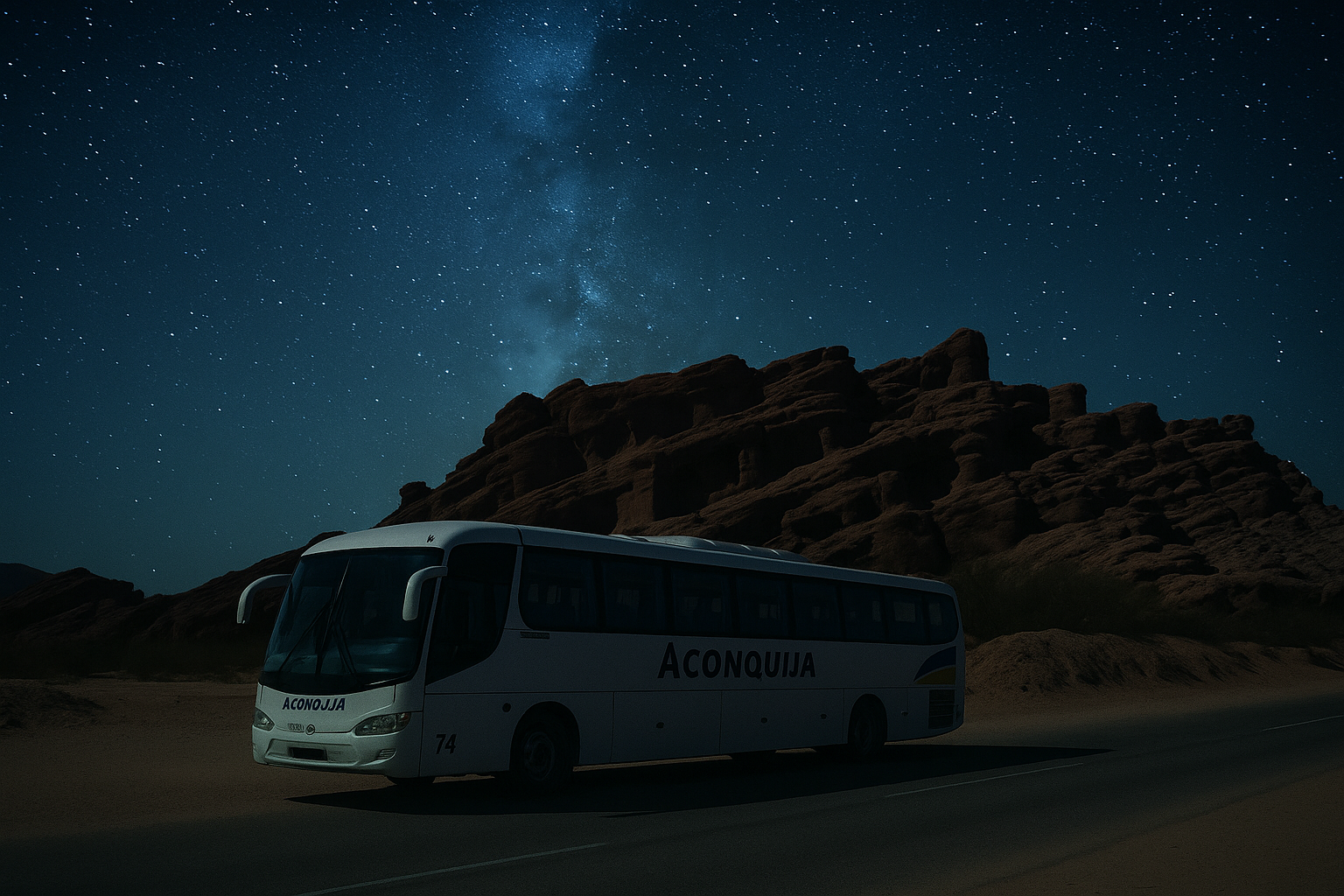 Terror en Salta: Por un "colectivo fantasma" que aparece camino a Cafayate