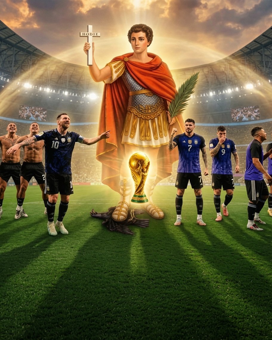 LA FINAL DE ARGENTΙΝΑ Y ESPAÑA COINCIDE CON EL DÍA DE SAN EXPEDITO