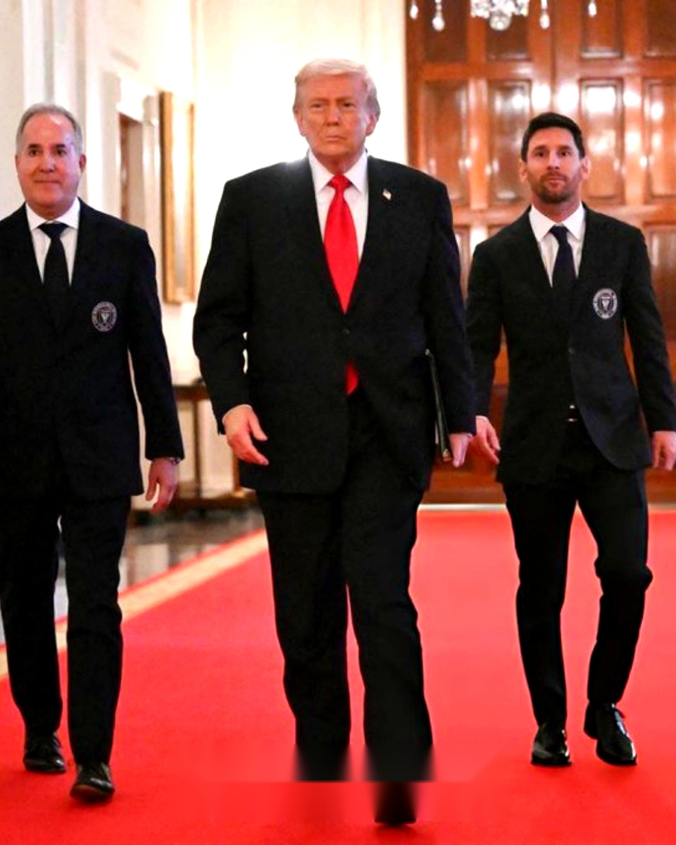 ¡HISTÓRICO! MESSI EN LA CASA BLANCA: TRUMP RECIBIÓ AL INTER MIAMI TRAS EL TÍTULO DE LA MLS