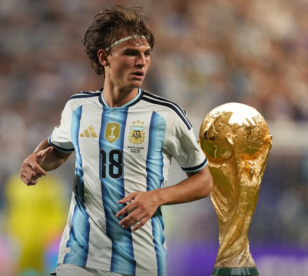 "PROMETO DAR TODO DE MÍ PARA VOLVER A TRAER LA COPA A ARGENTINA"