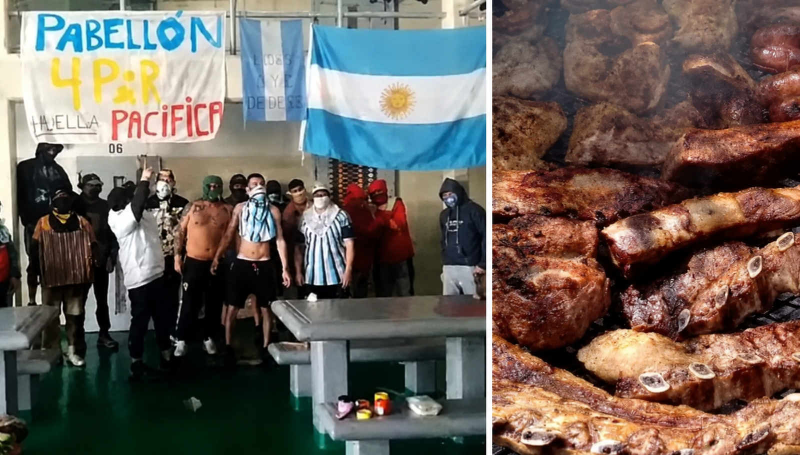 ¿JUSTICIA O "ZAFFARONISMO"? UN JUEZ ORDENÓ DARLES CARNE ROJA A LOS PRESOS, MOSTRARON UN ASADO DESDE LA CÁRCEL Y EXPLOTÓ LA BRONCA