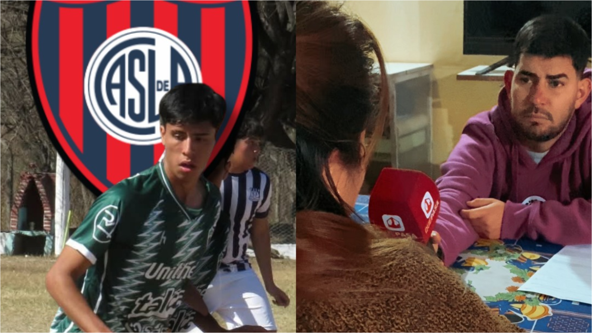 San Lorenzo becará al joven salteño que fue estafado por un falso cazatalentos