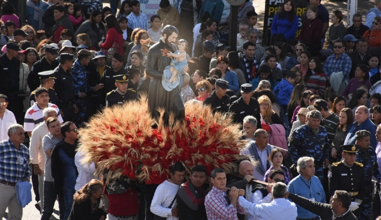 ¡UN CANTO DE FE Y GRATITUD! LOS SALTEÑOS RENOVARON SU DEVOCIÓN A SAN CAYETANO, EL SANTO DEL PAN Y DEL TRABAJO