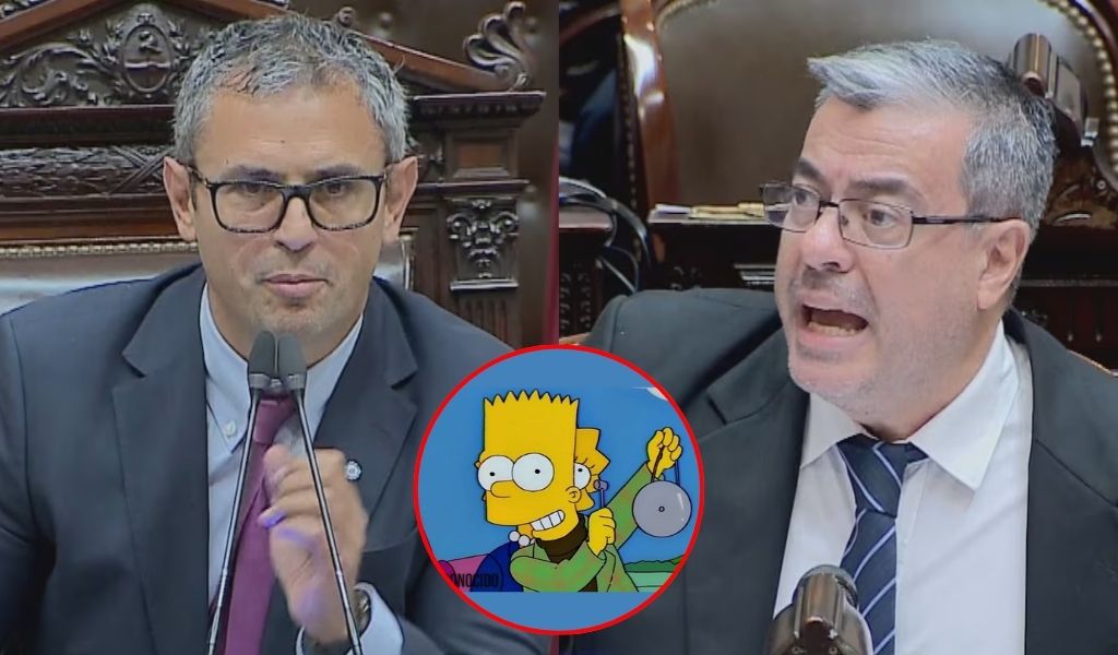 El jefe del bloque de UxP insultó a Martín Menem y lo invitó a pelear en medio de la sesión en Diputados