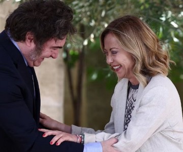 Giorgia Meloni confirmó que se reunirá con Javier Milei