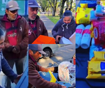 “Tenían los zapatos rotos y dejaron de ir a la iglesia”: Ema Monzón les cambió el día con $300 mil y un granito de esperanza